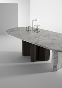 Laurameroni Imperfetto Oval Marble Table 02