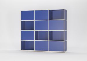 O4   Bookshelf Blue
